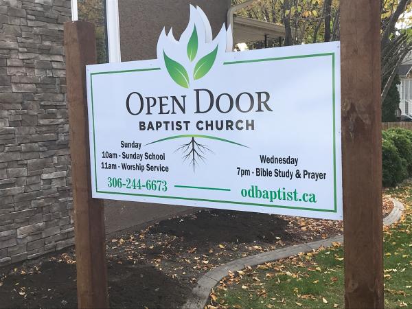 Open Door Baptist Church, Saskatoon Saskatchewan