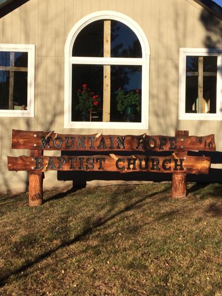 Mountain Hope Baptist Church, Woodland Park Colorado