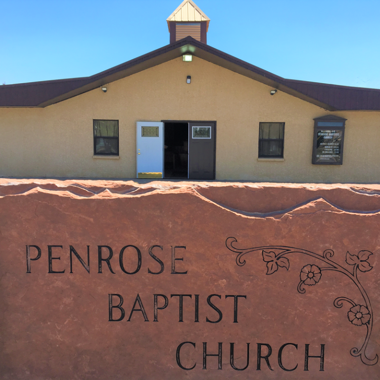 Penrose Baptist Church Penrose Colorado 1 768x768